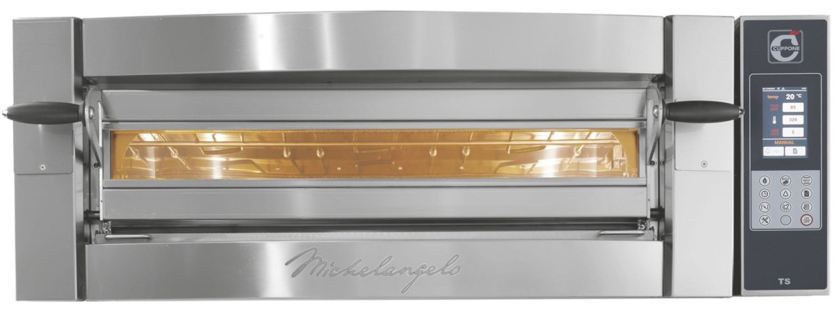 Piec do pizzy elektryczny Cuppone Michelangelo jednokomorowy panel dotykowy 6x36 ML635/1 TS